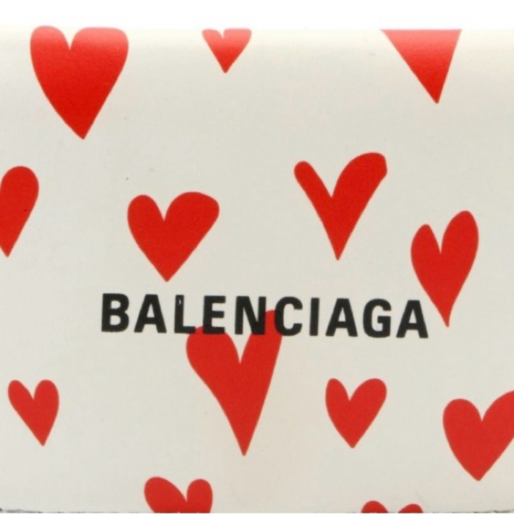 Balenciaga Red Heart Women's Bag